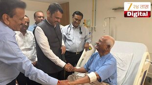 मुख्यमंत्री देवेंद्र फडणवीसांनी घेतली अण्णा हजारेंची भेट