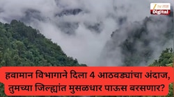 बाप्पाच्या आगमनाला वरुणराजाची हजेरी, हवामान विभागाने दिला 4 आठवड्यांचा अंदाज, तुमच्या जिल्ह्यांत मुसळधार पाऊस बरसणार का?
