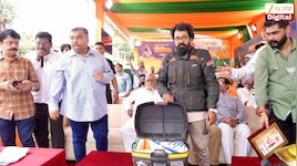 डोंबिवलीतून 2252 KM प्रवास बाईकवर;  कारगिलमध्ये फडकवला 1000 स्क्वेअर फूटचा भव्य तिरंगा