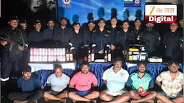 मुंबईजवळ तस्करांचे जहाज पकडले, भारतीय तटरक्षक दलाची मोठी कारवाई, लाखोंचा मुद्देमाल जप्त