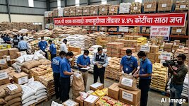FDA ची धडक कारवाई! सणासुदीच्या तोंडावर 4.45 कोटींचा साठा जप्त