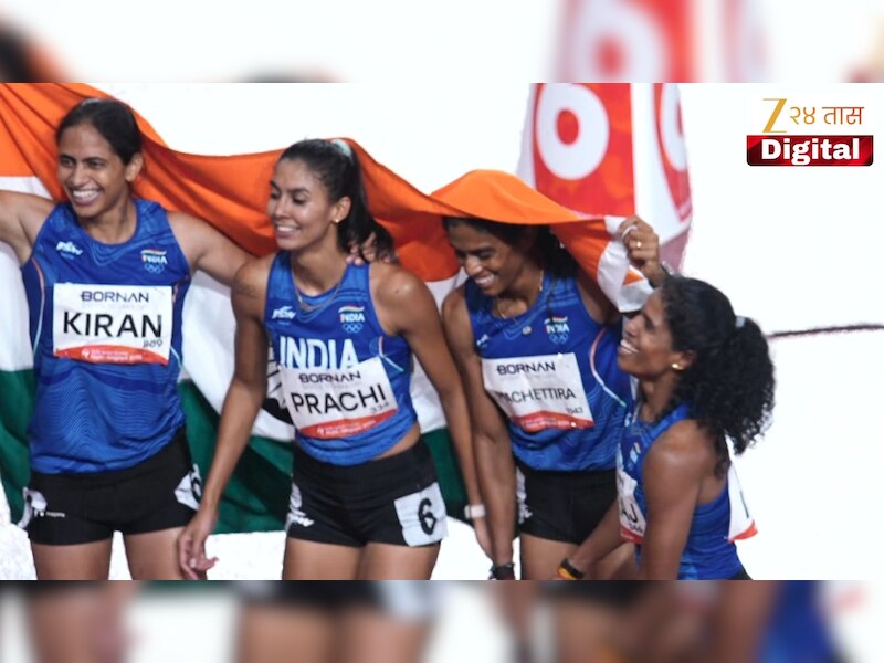 भारतीय महिला रिले धावपटूंची सुवर्ण कामगिरी, मिळवून दिले सहावे गोल्ड मेडल