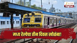 प्रवाशांसाठी मोठी बातमी! 'या' 6 स्टेशनवर लोकल येणारच नाही, 14 ते 16 ऑक्टोबरदरम्यान 'मरे'वर मेगाब्लॉक, एक्स्प्रेसच्या वेळा बदलल्या
