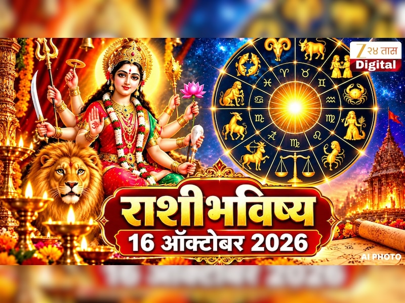 आजचे राशीभविष्य 16 ऑक्टोबर 2026 : नवरात्रीची सहावी माळ! शुक्रवार वृश्चिक राशीच्या लोकांसाठी फायदेशीर