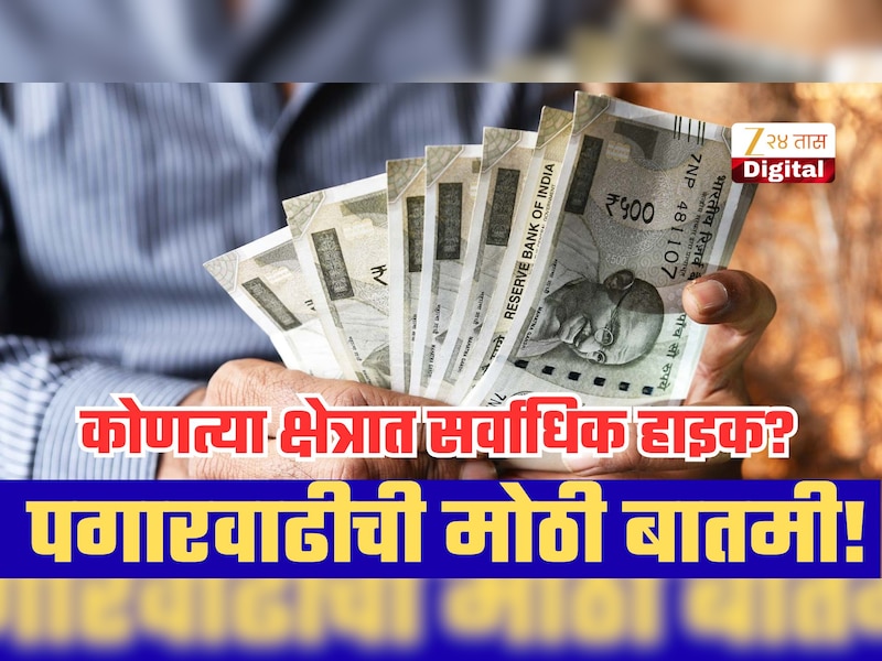 भारतातील नोकरदारांसाठी गुड न्यूज,9.1 टक्क्यांनी वाढणार कर्मचाऱ्यांचा पगार; रिपोर्टमध्ये नेमकं काय?