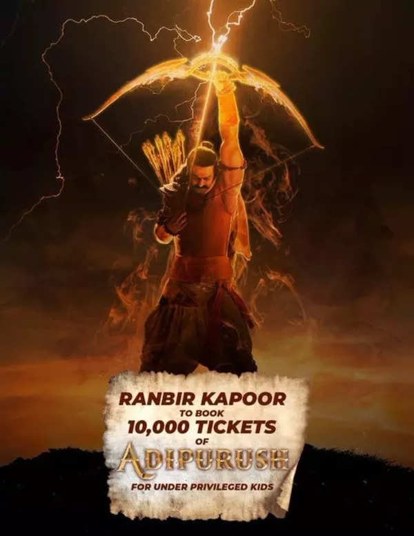 Ranbir Kapoor Will Book 10 Thousand Ticktes Of Adipurush