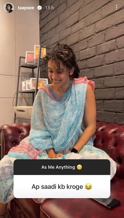Taapsee Pannu will get married after being pregnant know in detail