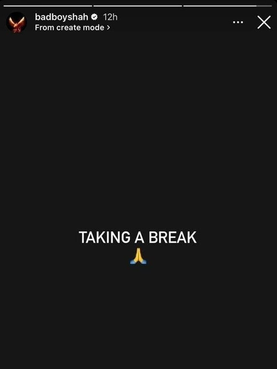 rapper badshah shared a post on taking a break on social media fans got worried 
