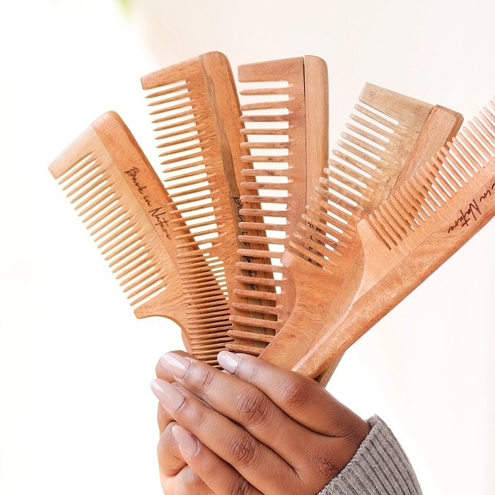 wooden comb 