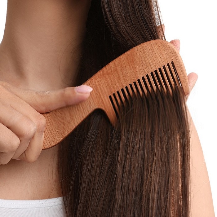 wooden comb 