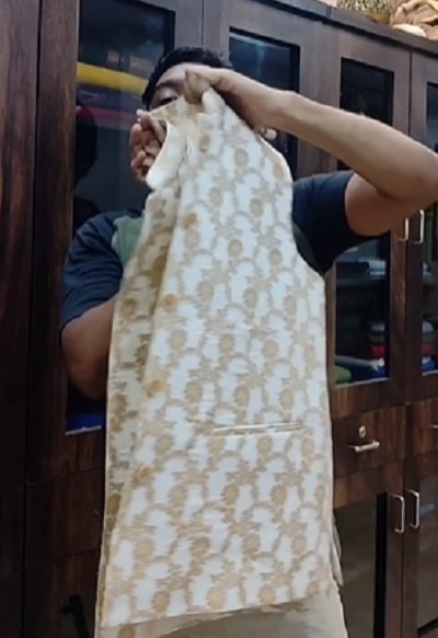 How to fold clothes especially nehru jacket in a right way watch video 