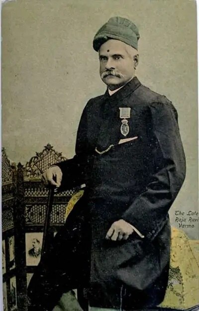 indian art history Interesting facts Raja Ravi Varma whos prints gave Hindu gods their modern face Before TV and posters