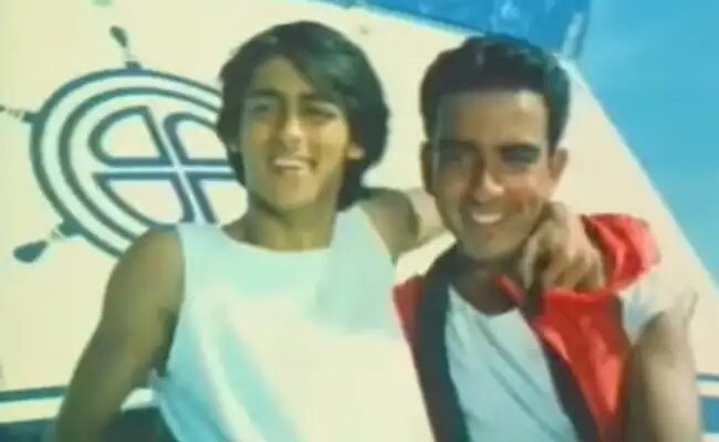 salman khan old photo goes viral tiger shorffs mother ayesha shroff