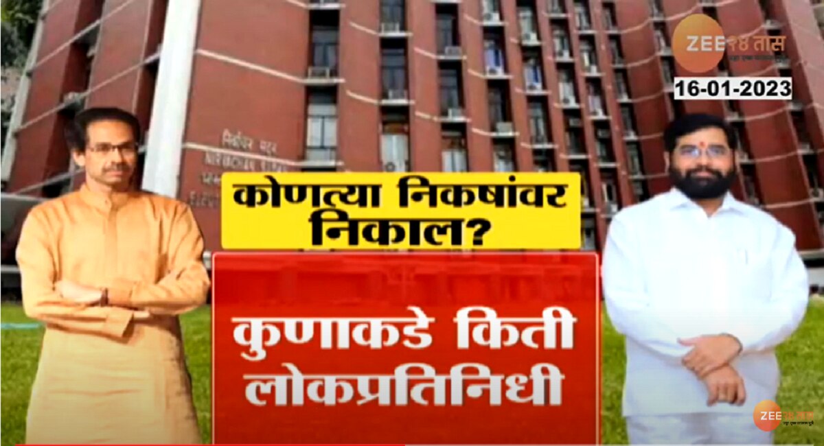 Shiv Sena symbol - Election commission Hearing  Hearing today on Dhanushyaban Signs