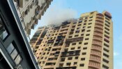 मुंबई - ताडदेव परिसरातील इमारतीला आग; 2 जणं जखमी