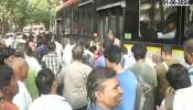 Mumbai Ground Report Bus Crowded Over Railway Jumbo Megablock
