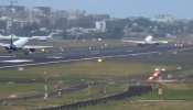 मुंबई विमानतळावर सुरक्षेत मोठी त्रुटी, एकाच धावपट्टीवर दोन विमानं...थरारक Video समोर