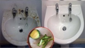 Cleaning Hacks: वॉश बेसिन फारच घाण झालं आहे? वापरा कैरीची सालं, काही मिनिटांचं दिसेल चमक  