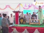 अधिकाऱ्याला मारण्याची धमकी कशी देऊ शकता?  मेघना बोर्डीकरांचा व्हिडिओ ट्वीट करत रोहित पवारांचा सवाल