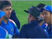 भारत विरुद्ध पाकिस्तान मॅचमध्ये मोठा राडा, अम्पायरच्या निर्णयावर भडकला जितेश आणि 14 वर्षांचा वैभव सुर्यवंशी