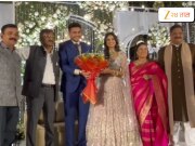 सोहम-पूजाच्या बांदेकरांच्या रिसेप्शनला संजय राऊतांची उपस्थिती, पाहा व्हिडीओ