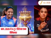 WPL 2026 कधी सुरू होणार? सर्व सामने लाईव्ह कुठे पाहायचे? जाणून घ्या A टू Z माहिती एका क्लिकवर  