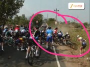 पुणे ग्रँड सायकल टूरमध्ये अपघात, 50 हून अधिक स्पर्धक...; अपघाताचं नेमकं कारण काय?