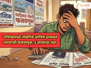 नाशिकमध्ये तरुणाची फसवणूक, परदेशात नोकरी लावून देतो म्हणत तब्बल 5 लाख 43 हजारांचा गंडा 