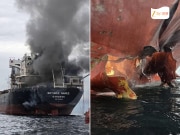 इराणने धमकी खरी करुन दाखवली! होर्मुझच्या सामुद्रधुनीत इराणचा थायलंडच्या कार्गो जहाजावर हल्ला