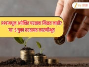 PPF News: पीपीएफमध्ये गुंतवणूक करताय पण परतावा वाढत नाहीये? मग तुम्ही सुद्धा करताय 5 मुख्य चुका