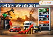 Petrol Diesel Price: सलग तिसऱ्या दिवशी कच्च्या तेलाच्या किमती घसरल्या, पेट्रोल-डिझेल आणि CNGचे दर वाढले? जाणून घ्या 