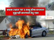  कडक उन्हात 'या' 5 वस्तू बॉम्ब बनतात! चुकूनही कारमध्ये ठेवू नका नाही तर स्फोट होईल