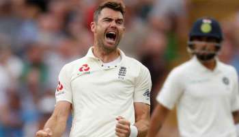 जेम्स अंडरसन थोडक्यात बचावला, तोंडावर आदळला चेंडू