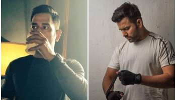 ऑस्ट्रेलियाविरुद्धच्या सीरिजआधी धोनी-रोहितचा नवा लूक