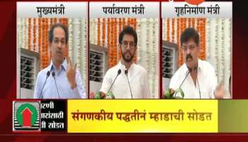  Mumbai Mhada Mill Worker Lootery 2020 CM Uddhav Thackeray,Aditya Thackeray And Jitendra Awhad