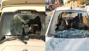 धक्कादायक, पार्क केलेल्या 10 ते 12 वाहनांची अज्ञातांकडून तोडफोड