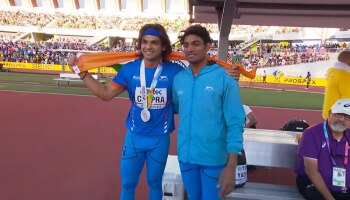 जागतिक अ‍ॅथलेटिक्स स्पर्धेमध्ये Neeraj Chopra ची &#039;रूपेरी&#039; कामगिरी; रौप्यपदक जिंकणारा पहिला भारतीय
