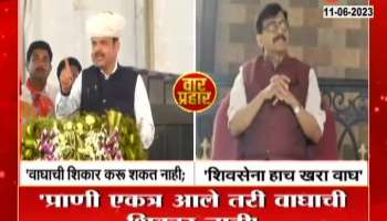 Sanjay Raut and Devendra Fadnavis word fight 