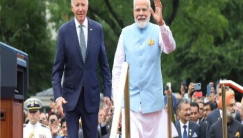 अमेरिकेच्या व्हाईट हाऊसमध्ये मिनी इंडियाची झलक, पंतप्रधान मोदी म्हणाले, &#039;हा 140 कोटी भारतीयांचा सन्मान&#039;