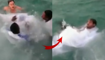 प्री वेडिंग शूटमध्ये मोठा अनर्थ; नदीवर असं काही घडलं की.., धक्कादायक Video समोर!