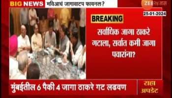  Sanjay Raut's indication that the seat allocation of the Mahavikas Aghadi has been finalized