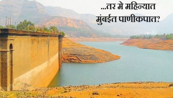 मुंबईची तहान भागवणाऱ्या तलावात 20 टक्केच साठा, मे महिन्यात पाणीकपातीची वेळ?