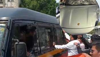 Pune Porsche Accident : विशाल अग्रवालवर शाईफेक करण्याचा प्रयत्न, पुण्यातील शिवाजीनगर कोर्ट परिसरातील घटना