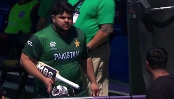 USA vs PAK : पाकिस्तानच्या 110 किलोच्या पैलवानाचा LIVE सामन्यात राडा, प्रेक्षकांनी डिवचल्यावर काय केलं? पाहा Video