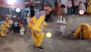 मुलाबरोबर गरबा खेळताना पुणेकराचा मृत्यू; धक्कादायक घटनाक्रम कॅमेऱ्यात कैद; पाहा Video