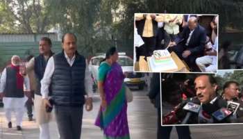 अचानक शरद पवारांच्या घरी पोहोचले अजित पवार! बाहेर आल्यावर म्हणाले, &#039;मी घरातलाच, मी...&#039;