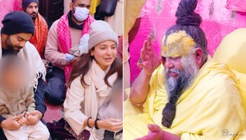 अनुष्का-विराटची भक्ती पाहून भावुक झाले प्रेमानंद महाराज, Video मध्ये दिसले अकाय आणि वामिका 