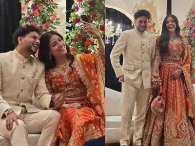 IPL संपताच भारताच्या स्टार खेळाडूचा साखरपुडा, कुलदीप यादवचे होणाऱ्या पत्नीसोबतचे Photo व्हायरल, कोण आहे होणारी बायको? 