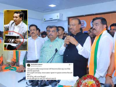 &#039;बडगुजरचा हैदोस बघून भाचा नितेश राणे...&#039;, भाजपा प्रवेशानंतर करुन दिली आठवण, शिवसेना म्हणाली &#039;52 कुळी उपाय म्हणून...&#039;