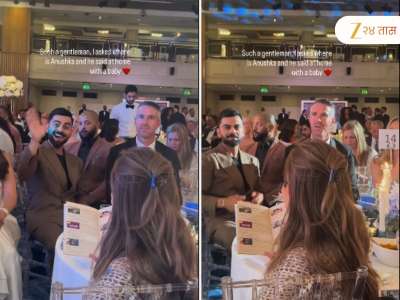 अनुष्का कुठे आहे विचारताच, विराटने हातवारे करत काय सांगितलं? पाहा VIDEO 